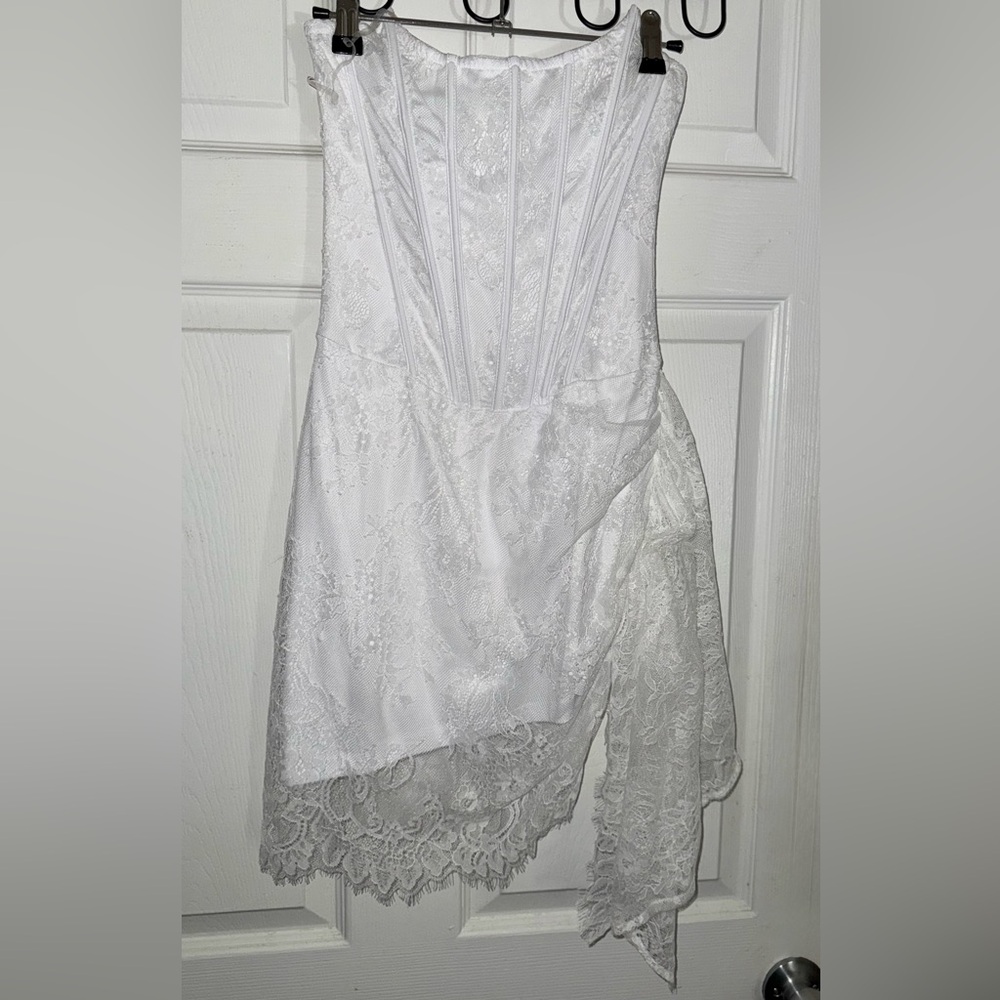 NWOT - FashionNova Talk Always Sweet Corset Mini Dress